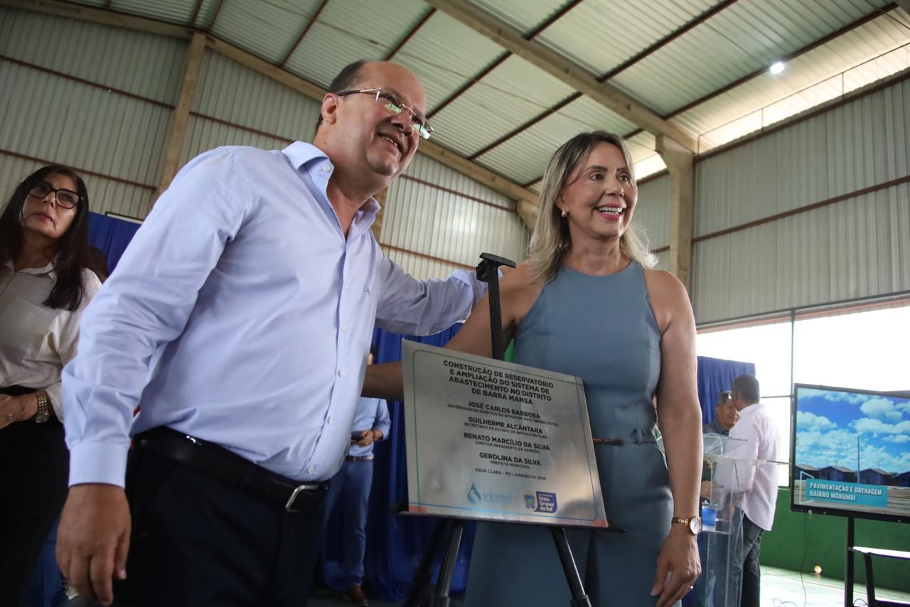 Água Clara recebe pacote de obras de infraestrutura e educação para melhorar a vida do cidadão