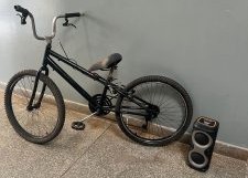 Ação contra crimes patrimoniais resulta na recuperação de bicicleta e aparelho de som em Paranaíba