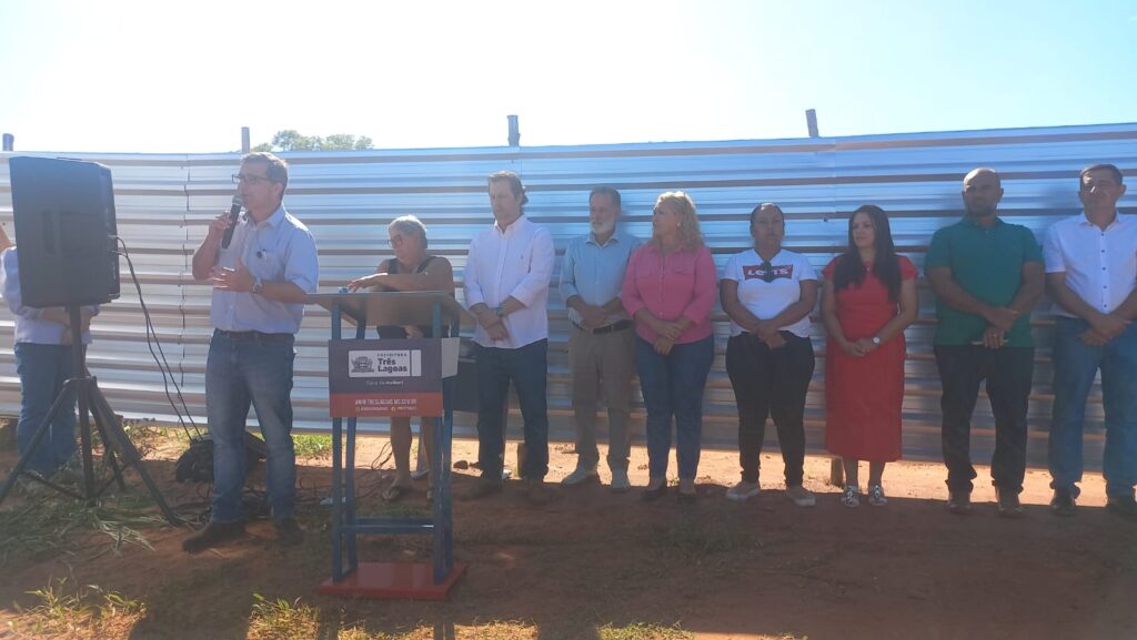 Prefeito Cassiano Maia abre 2026 com a assinatura de obras estratégicas para a educação em Três Lagoas