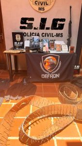 Polícia Civil prende chefe de quadrilha que realizava roubos a muambeiros em Dourados e região