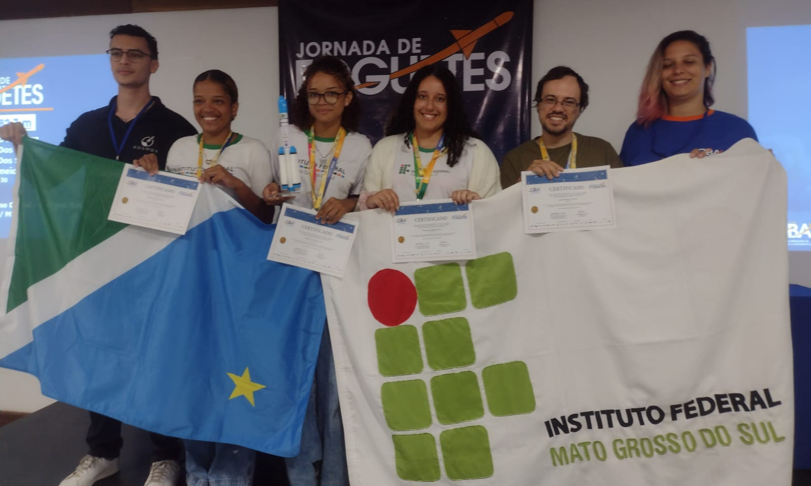 Aprendizado sobre foguetes impulsiona formação no IFMS Aprendizado sobre foguetes impulsiona formação no IFMS