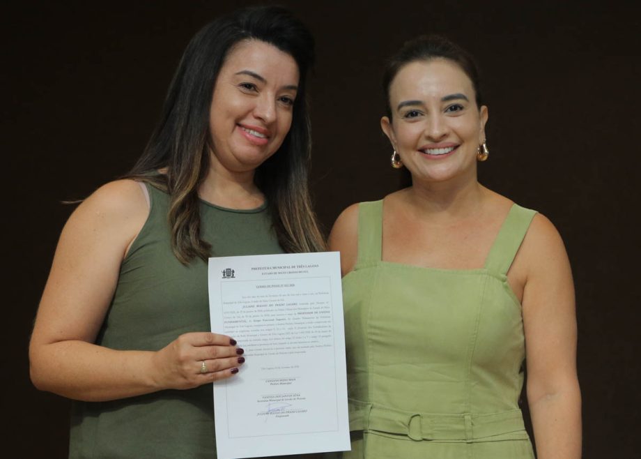 Prefeitura de Três Lagoas dá posse a mais 47 servidores em três secretarias municipais