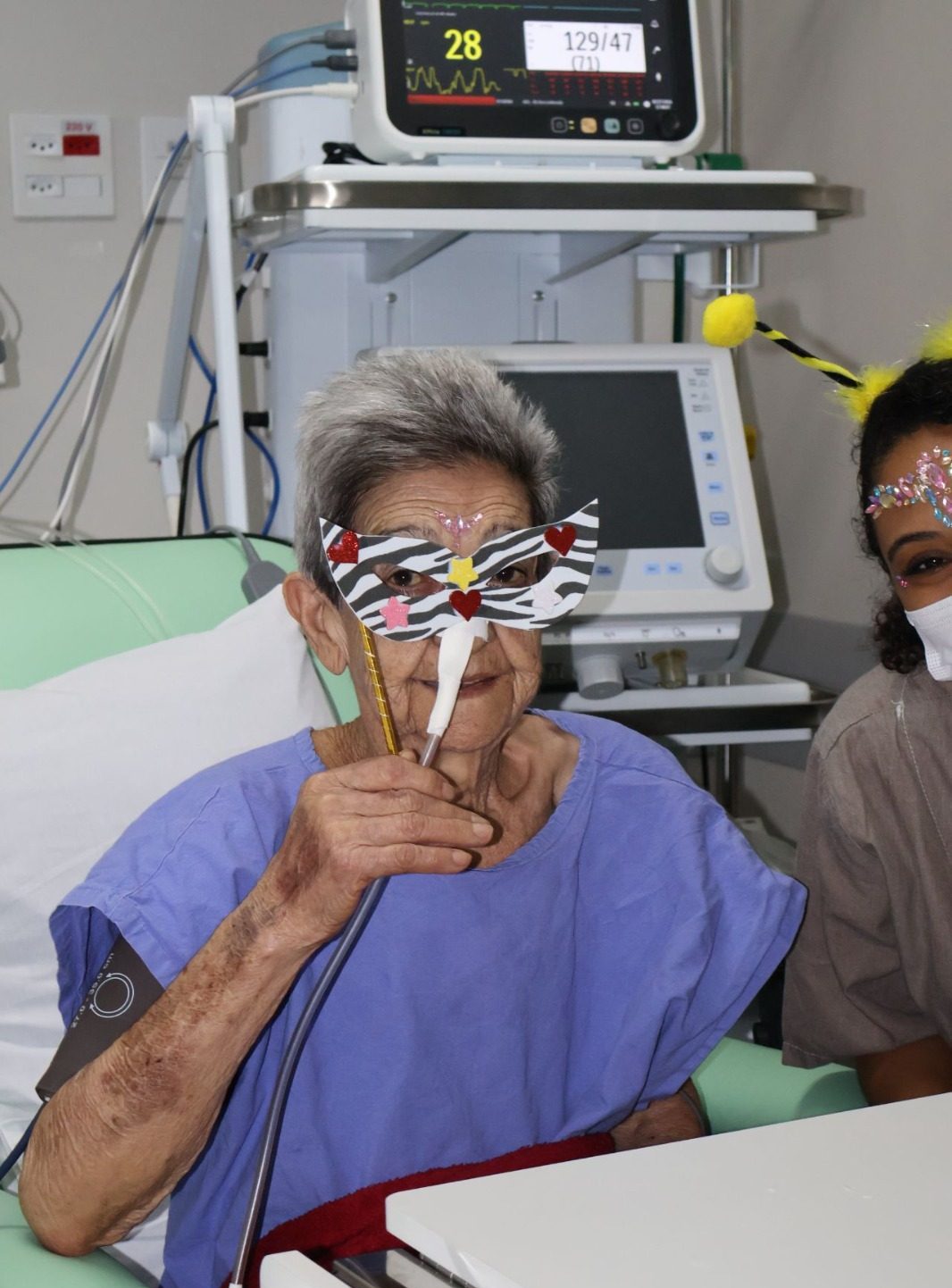 HRD Folia promove ações de humanização aos pacientes durante o período de Carnaval