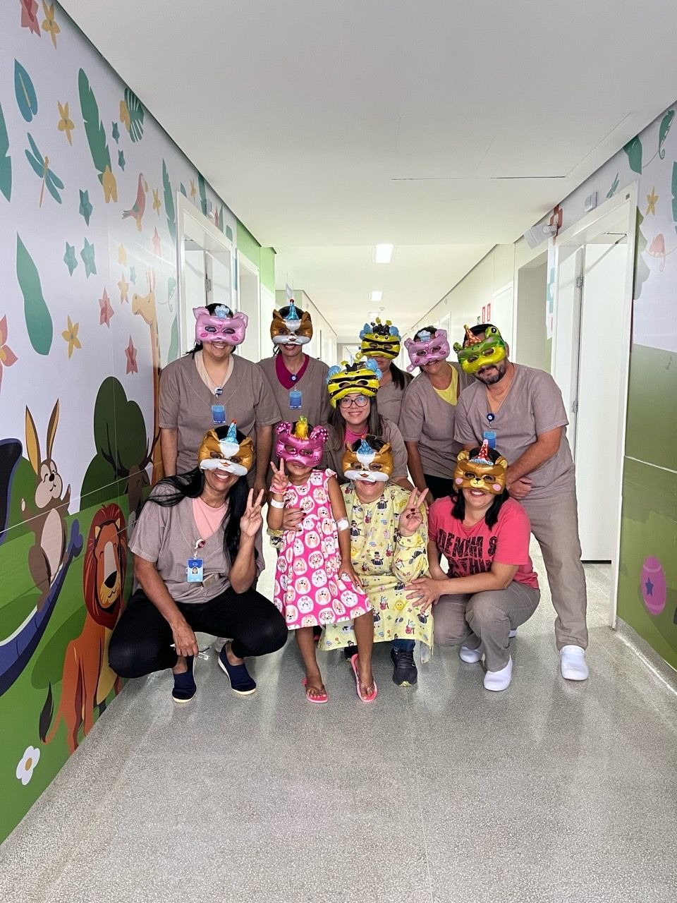 HRD Folia promove ações de humanização aos pacientes durante o período de Carnaval