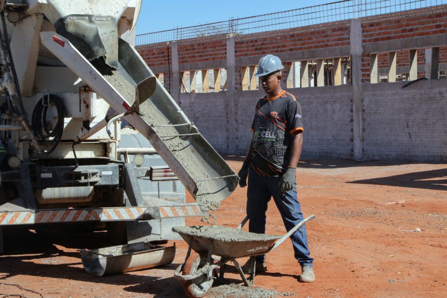 Obra da USF Miguel Nunes de Três Lagoas continua avançando Obra da USF Miguel Nunes de Três Lagoas continua avançando