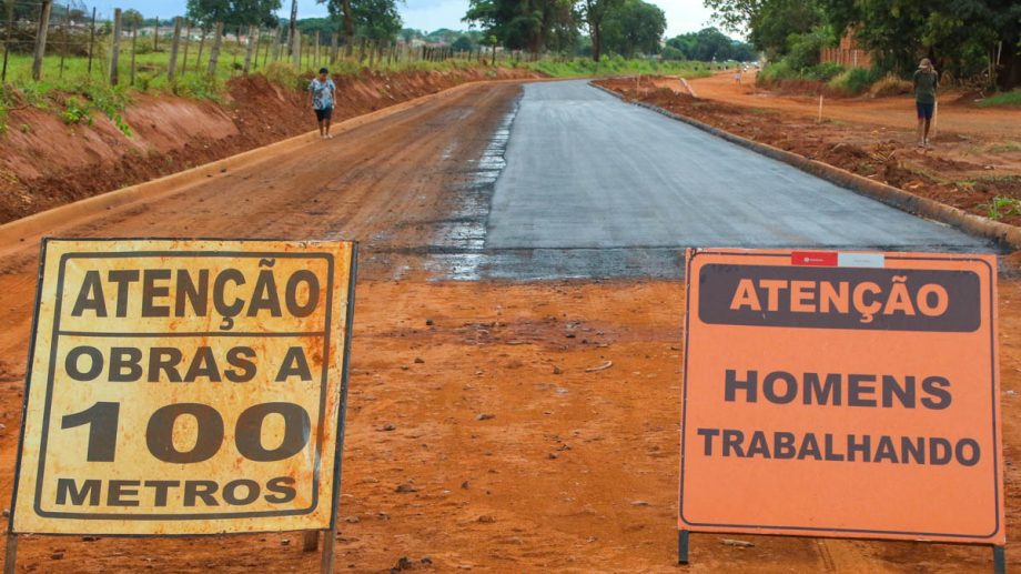 Segunda etapa da Avenida Custódio Andrews entra em fase de pavimentação