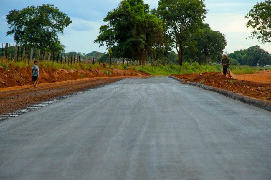 Segunda etapa da Avenida Custódio Andrews entra em fase de pavimentação