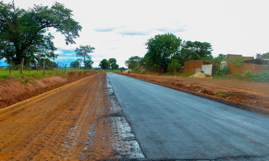 Segunda etapa da Avenida Custódio Andrews entra em fase de pavimentação