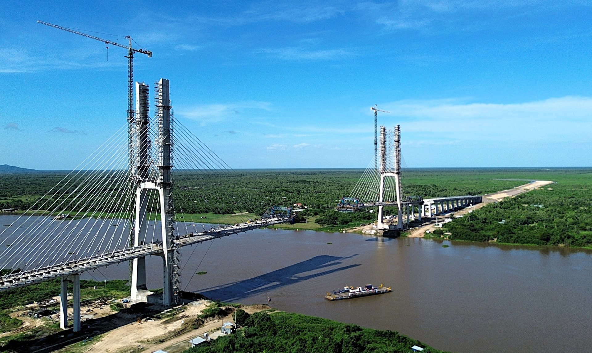 Ponte Internacional da Rota Bioceânica entra na fase final com “beijo” entre os lados previsto para maio de 2026