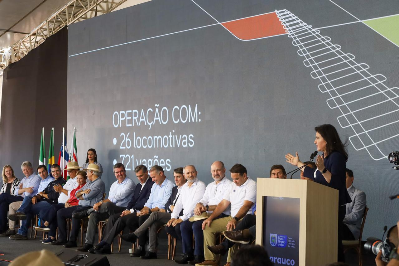 Desenvolvimento e logística no Vale da Celulose: nova ferrovia em MS projeta segurança, economia e integração