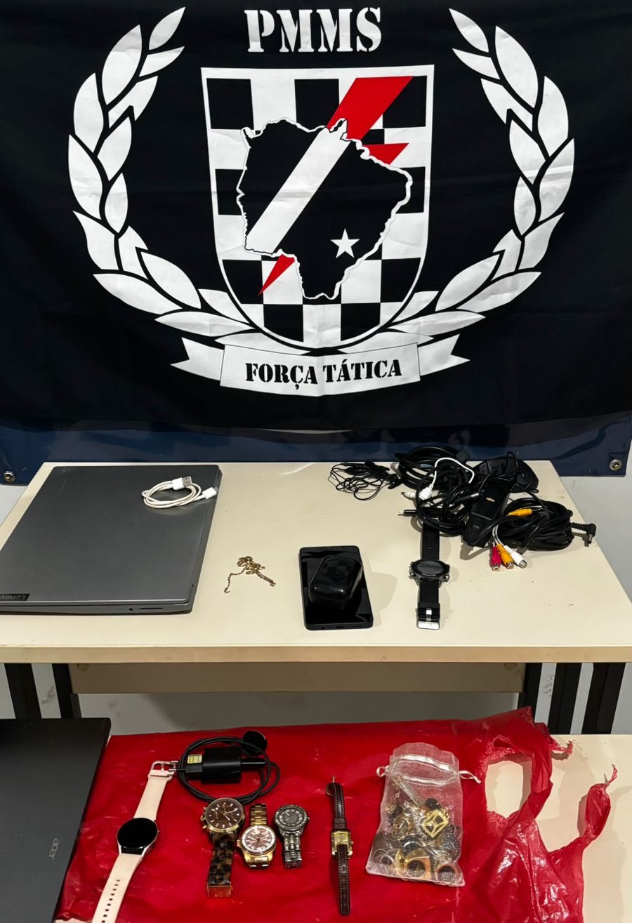 Polícia Militar em Três Lagoas realiza a prisão de autor de receptação Polícia Militar em Três Lagoas realiza a prisão de autor de receptação