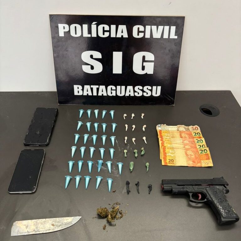 Polícia Civil prende autor de tráfico de drogas que ostentava função de liderança criminosa em Bataguassu Polícia Civil prende autor de tráfico de drogas que ostentava função de liderança criminosa em Bataguassu