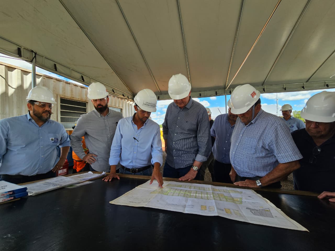 Em dia de agenda intensa, secretário da Semadesc vistoria obras relacionadas à Arauco em Inocência Em dia de agenda intensa, secretário da Semadesc vistoria obras relacionadas à Arauco em Inocência