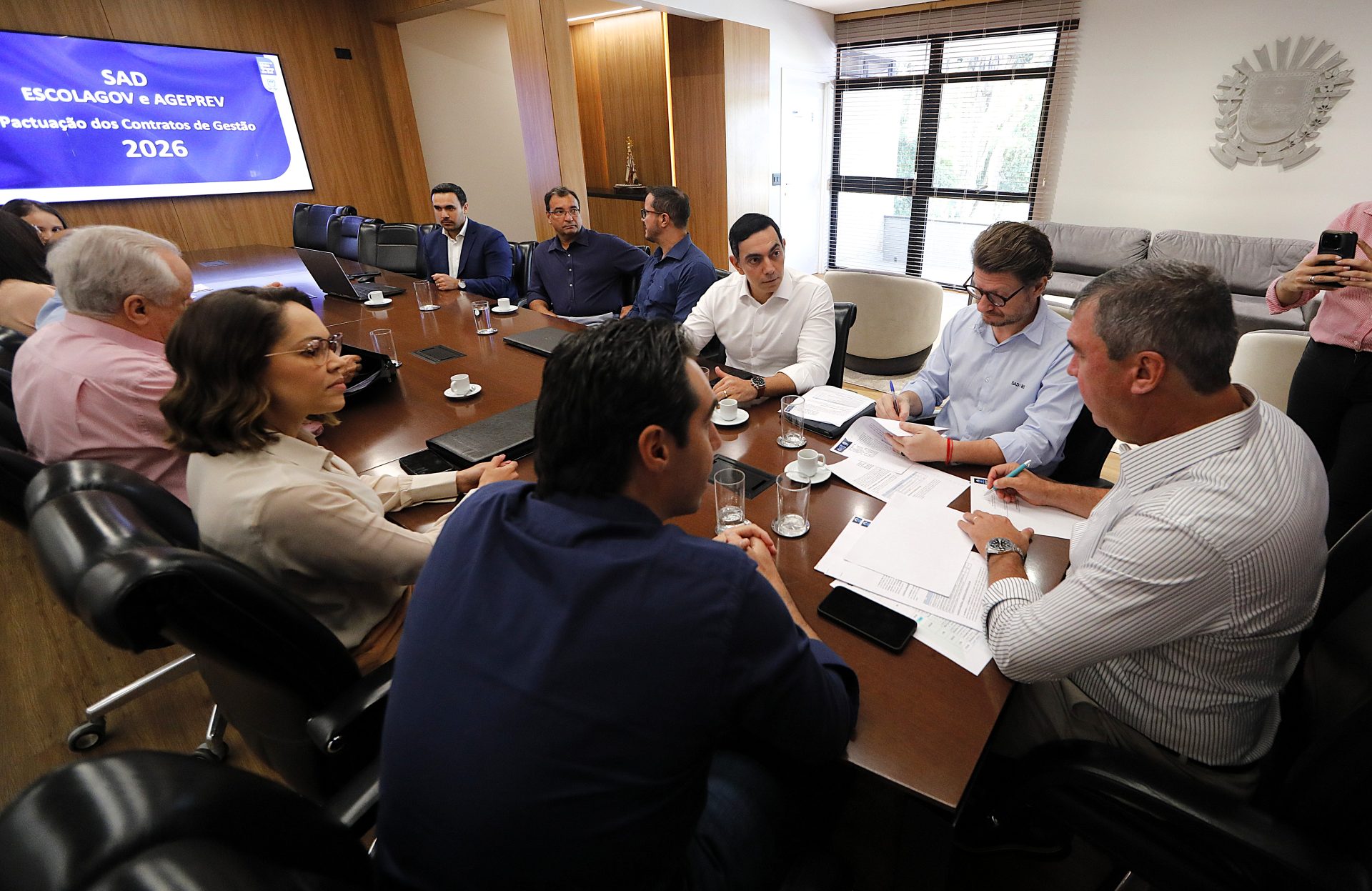 Contrato de Gestão: SAD tem planejamento para servidores, compras, patrimônio e sustentabilidade
