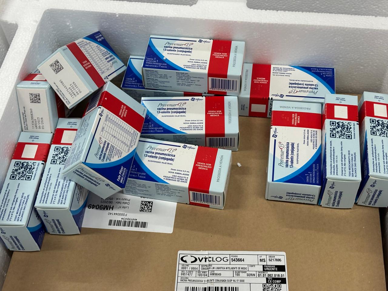 SES define distribuição das 7,8 mil doses contra dengue para os 79 municípios de MS