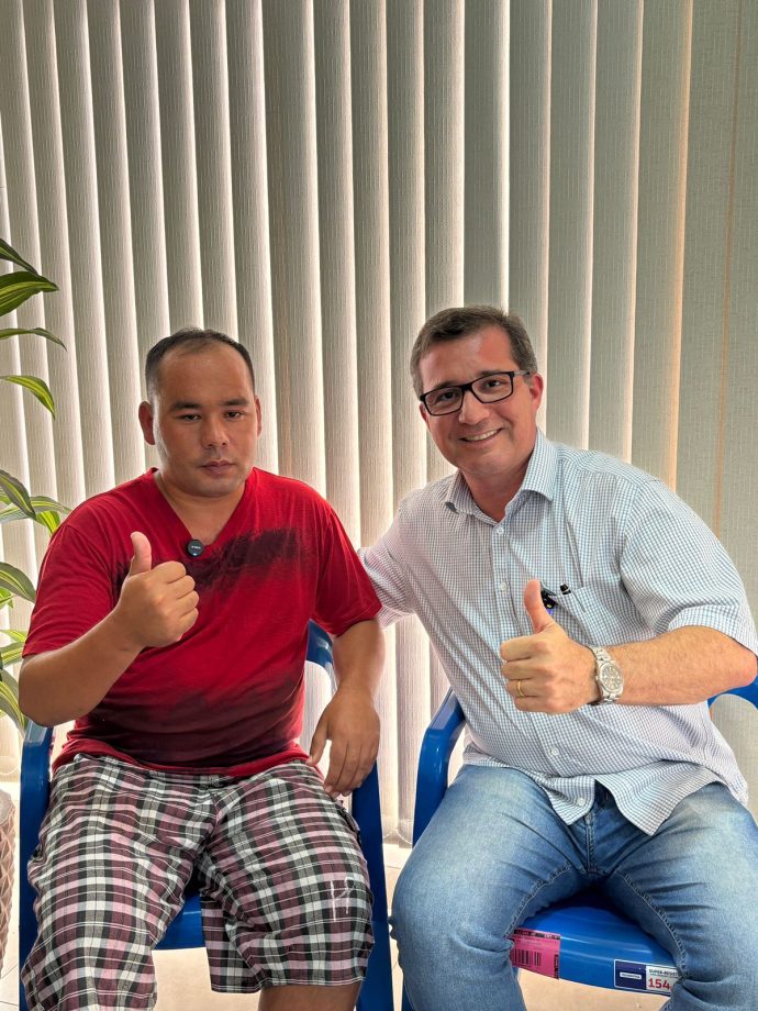 Adriano, homem que vivia em situação de rua em Três Lagoas, reencontra família no Rio Grande do Sul