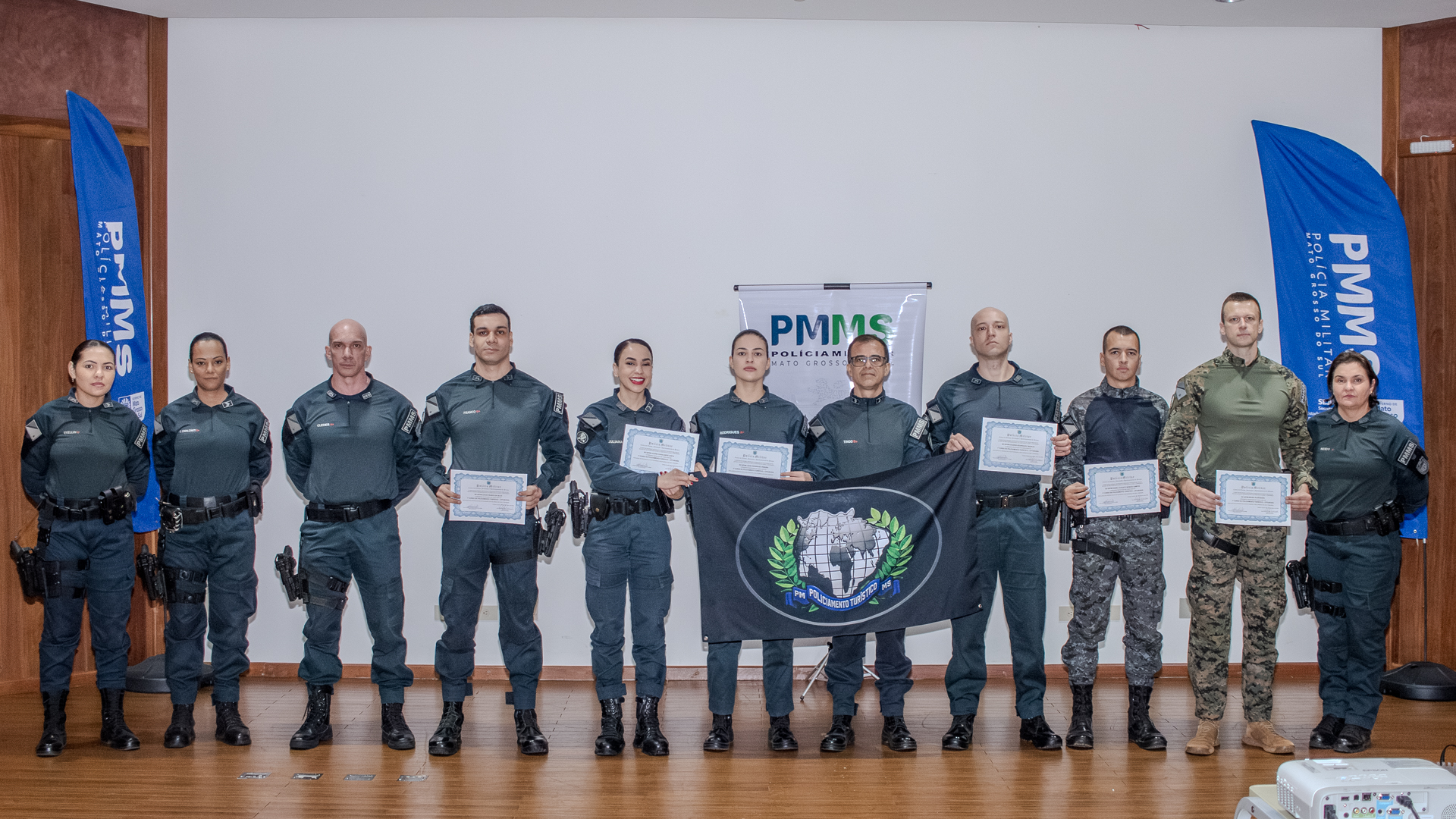 PM forma primeira turma de policiamento turístico e prepara MS para receber delegações da COP15