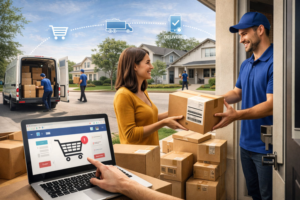 Da loja ao lar: como o e-commerce impulsiona a indústria da celulose no Brasil Da loja ao lar: como o e-commerce impulsiona a indústria da celulose no Brasil