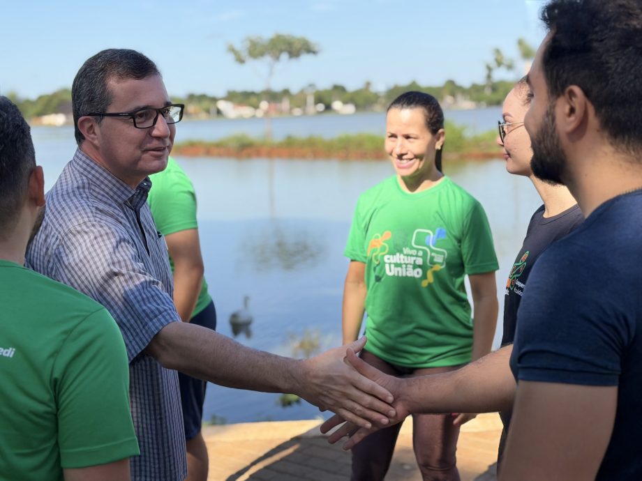 Prefeitura instala primeiro bebedouro público na Orla da Lagoa Maior