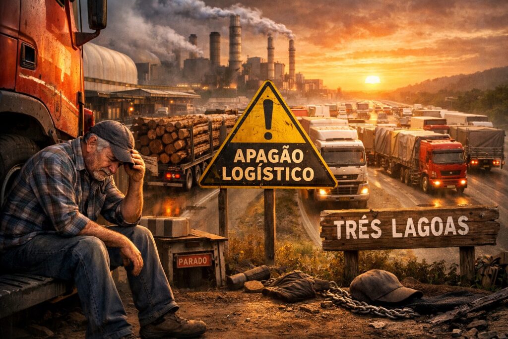 Brasil pode sofrer 'apagão' logístico por falta de caminhoneiros e Três Lagoas deve ser impactada