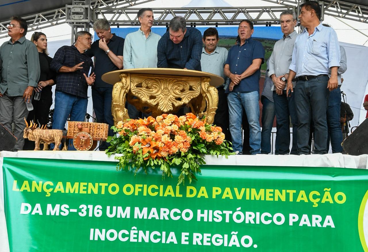 Inocência entra no mapa da nova logística de MS com pacote de mais de R$ 150 milhões em obras