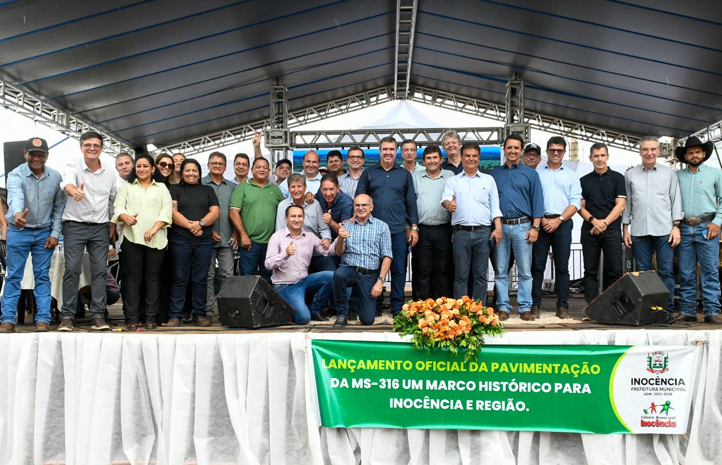 Inocência entra no mapa da nova logística de MS com pacote de mais de R$ 150 milhões em obras