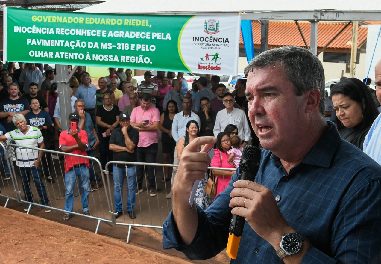 Inocência entra no mapa da nova logística de MS com pacote de mais de R$ 150 milhões em obras