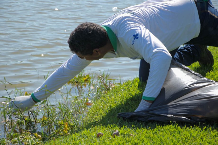 Semana da Água começa na Lagoa Maior com ações de conscientização ambiental e de saúde