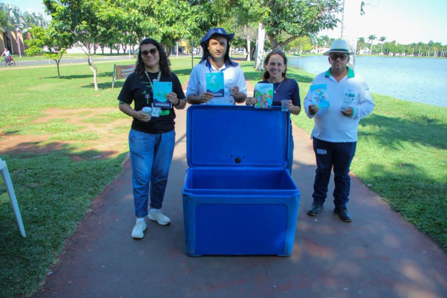 Semana da Água começa na Lagoa Maior com ações de conscientização ambiental e de saúde