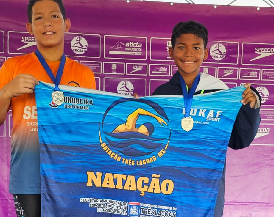 Equipe de Natação da SEJUVEL brilha em Torneio na cidade de Votuporanga e garante medalhas