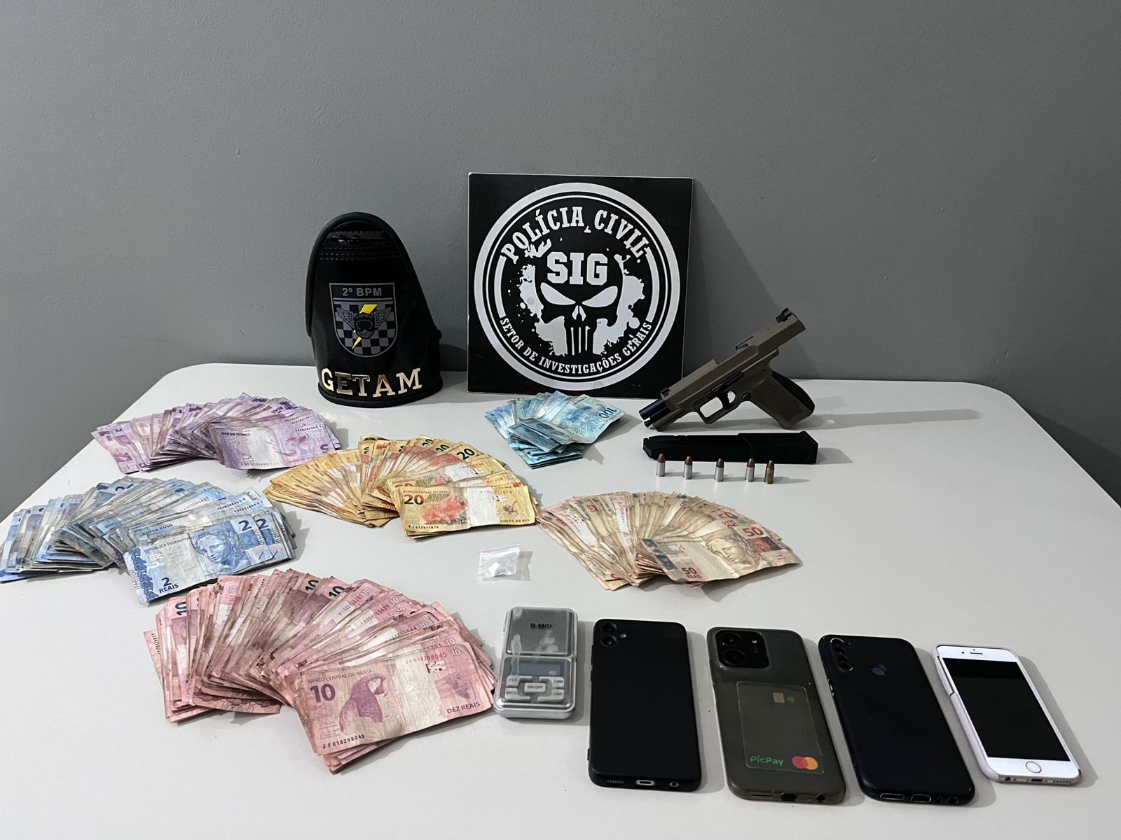 Polícias Civil e Militar cumprem mandados de busca e apreensão durante Operação em Três Lagoas