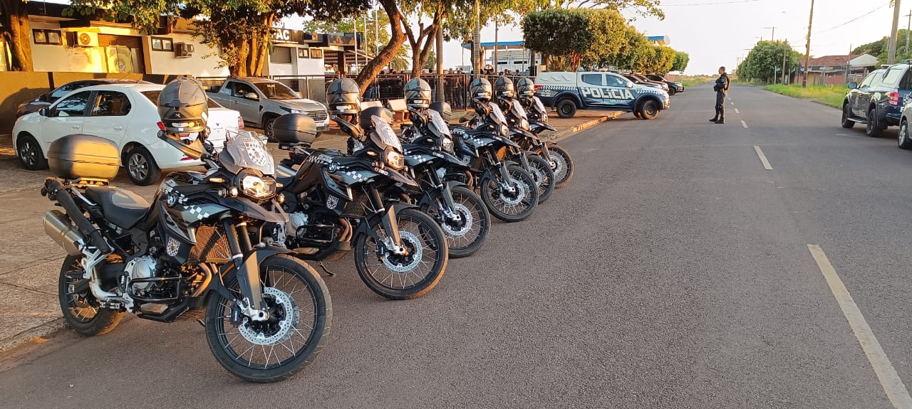 Polícias Civil e Militar cumprem mandados de busca e apreensão durante Operação em Três Lagoas