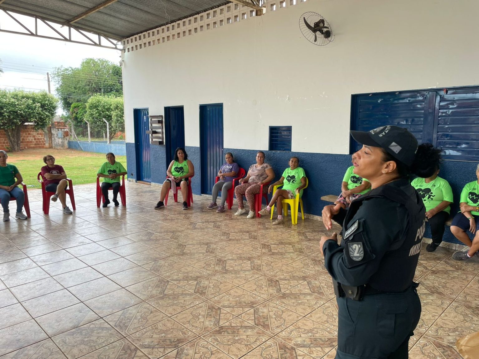Polícia Militar realiza ciclo de palestras no bairro Paranapungá durante Operação Approximatus