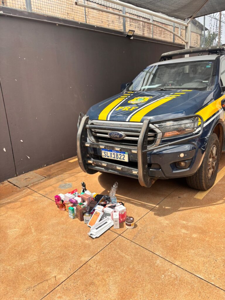 PRF apreende medicamentos em Três Lagoas