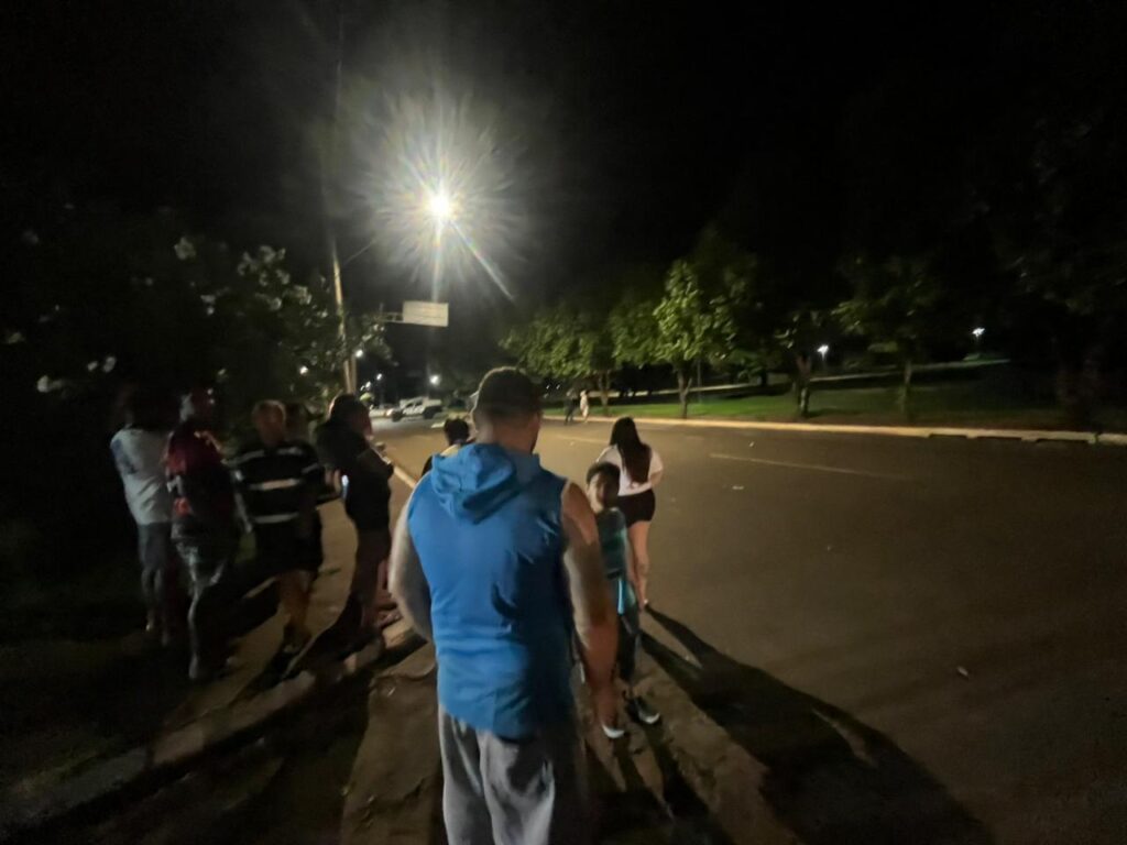 Atropelamento com vítima fatal choca moradores de Brasilândia Atropelamento com vítima fatal choca moradores de Brasilândia