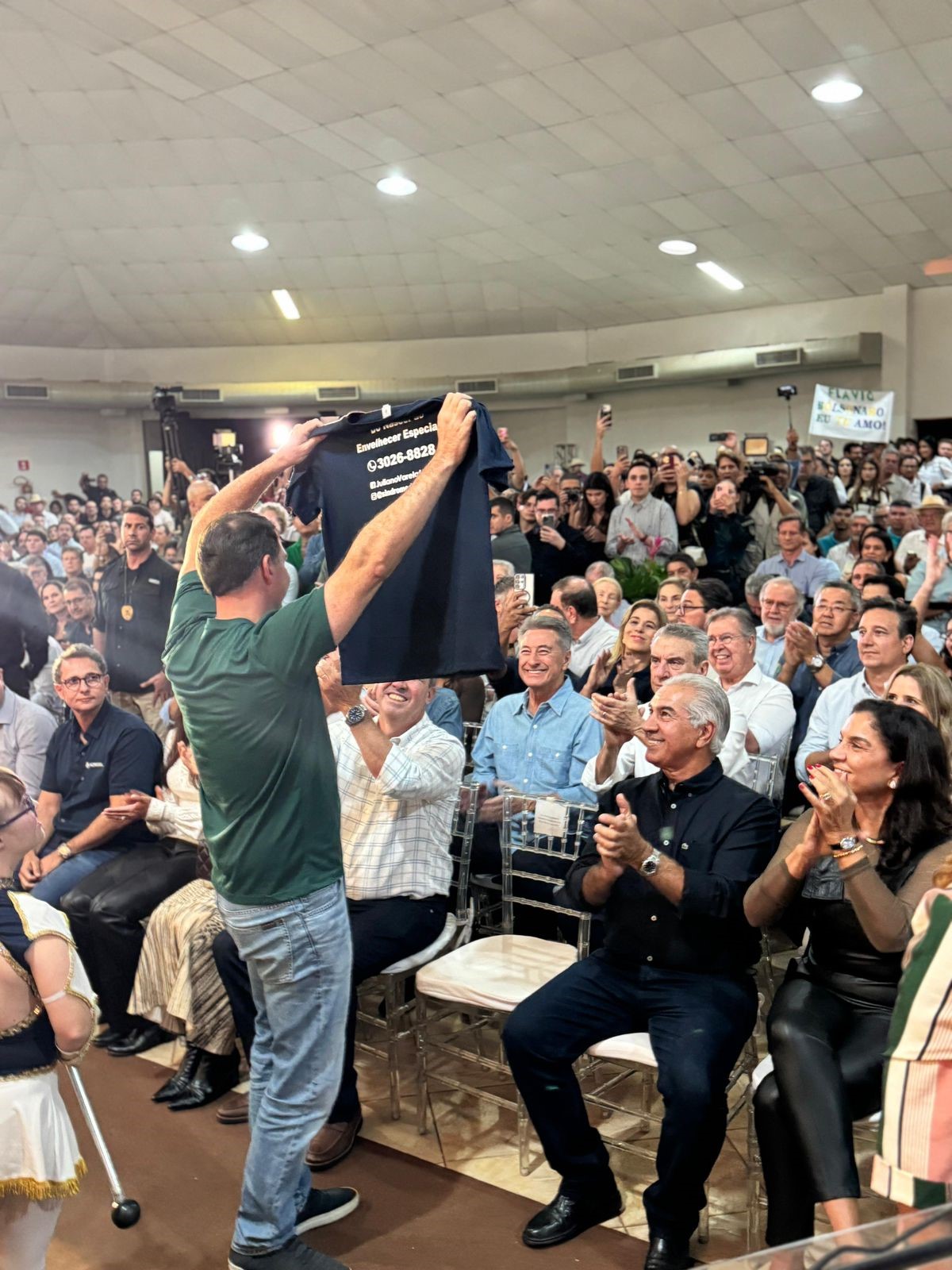 Flávio é a resposta que o agro precisa para continuar crescendo, diz Reinaldo Flávio é a resposta que o agro precisa para continuar crescendo, diz Reinaldo