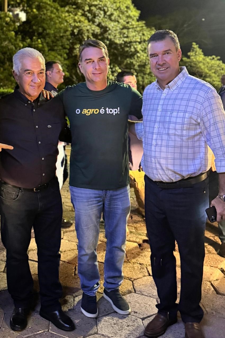 Flávio é a resposta que o agro precisa para continuar crescendo, diz Reinaldo Flávio é a resposta que o agro precisa para continuar crescendo, diz Reinaldo