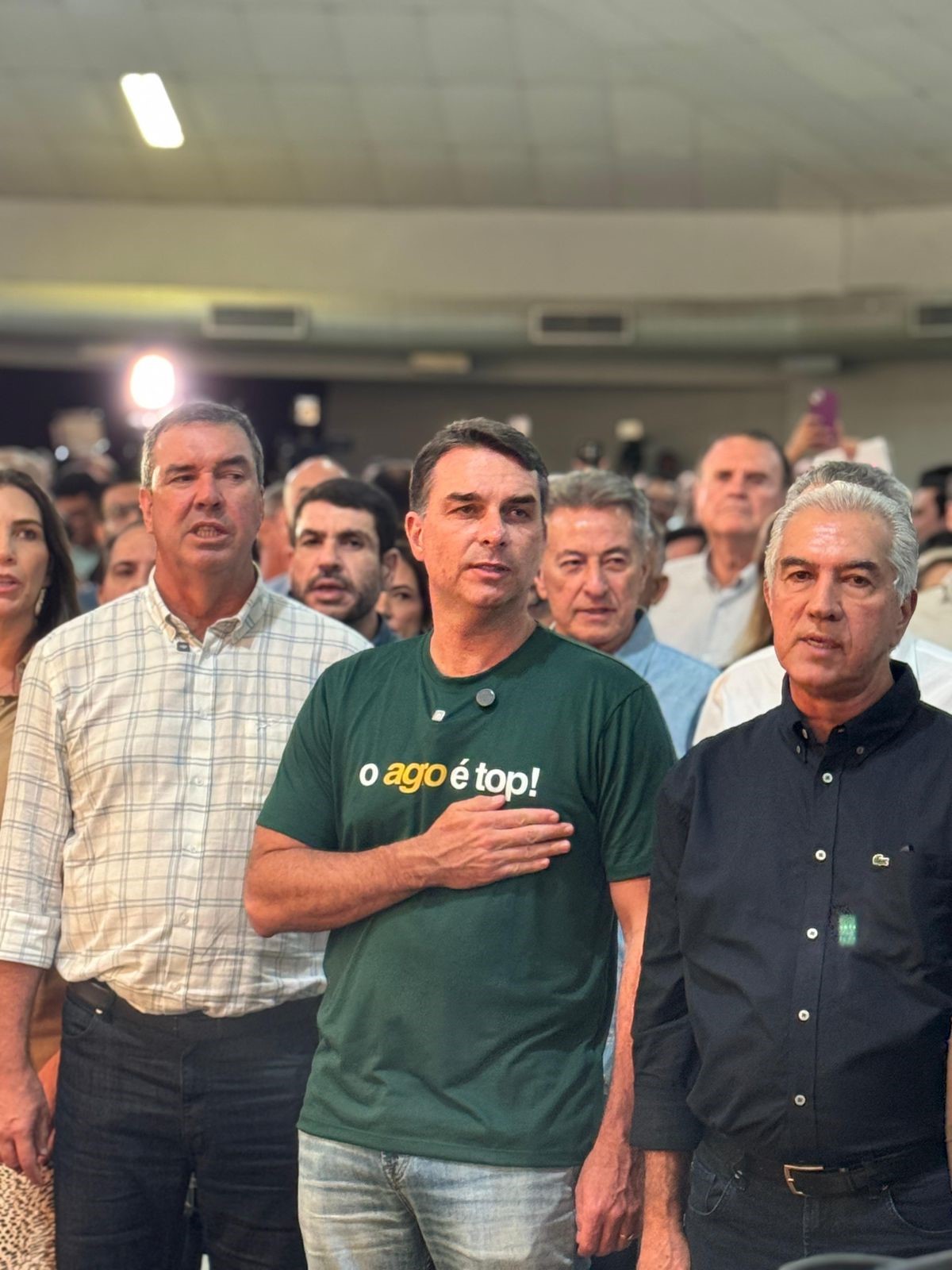 Flávio é a resposta que o agro precisa para continuar crescendo, diz Reinaldo Flávio é a resposta que o agro precisa para continuar crescendo, diz Reinaldo