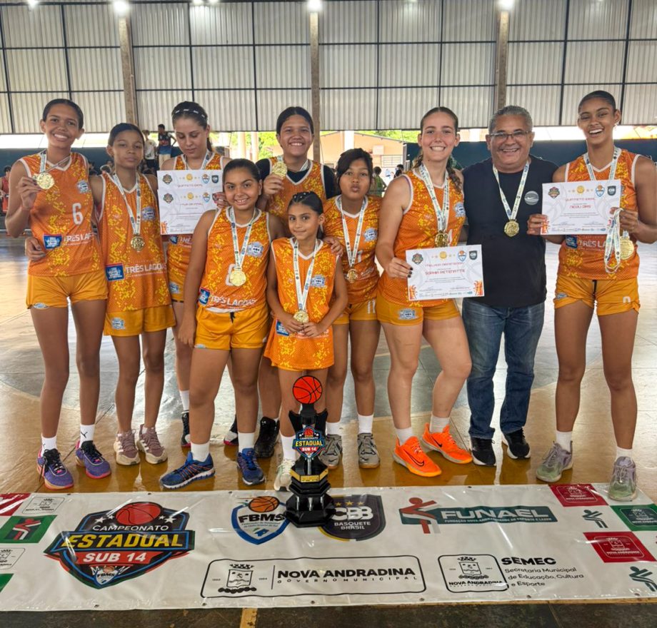 Equipe de basquete da Sejuvel vence Campeonato Estadual em Nova Andradina