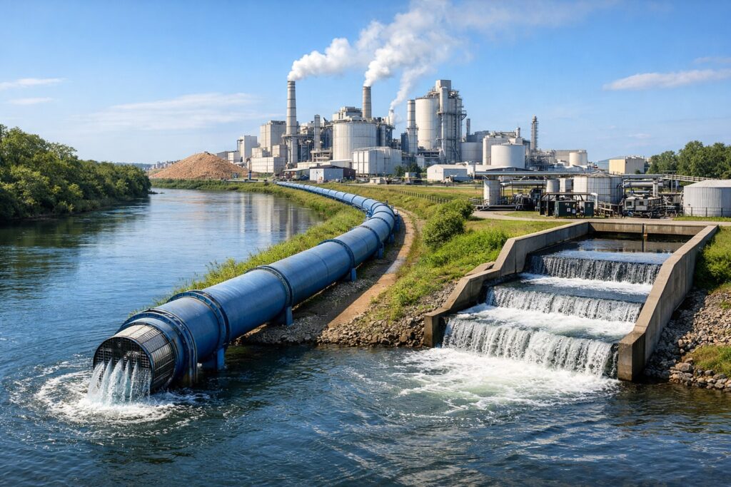 Indústria de celulose avança em eficiência hídrica e reduz consumo de água por tonelada produzida