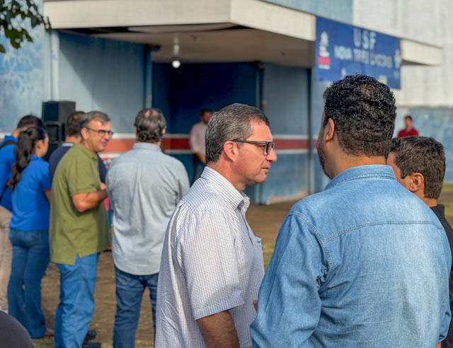 Começando pela USF Nova Três Lagoas, Prefeitura dá início a nova fase da manutenção predial Começando pela USF Nova Três Lagoas, Prefeitura dá início a nova fase da manutenção predial