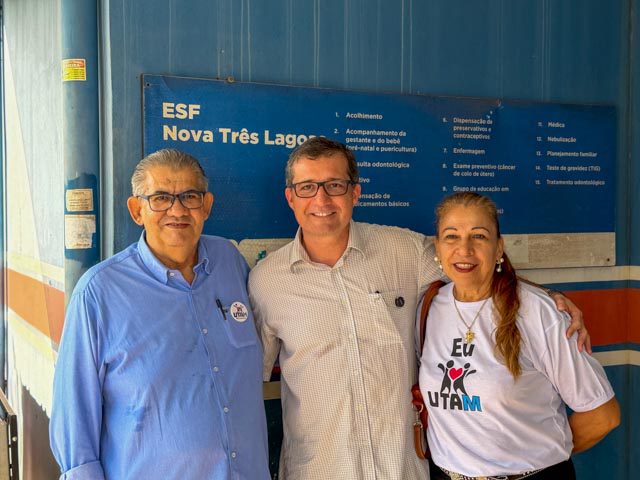 Começando pela USF Nova Três Lagoas, Prefeitura dá início a nova fase da manutenção predial Começando pela USF Nova Três Lagoas, Prefeitura dá início a nova fase da manutenção predial