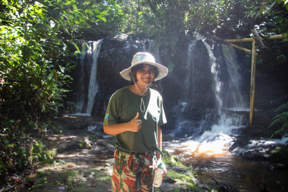 Crianças e adolescentes da Patrulha Florestinha vivenciam educação ambiental no Parque Natural Municipal do Pombo