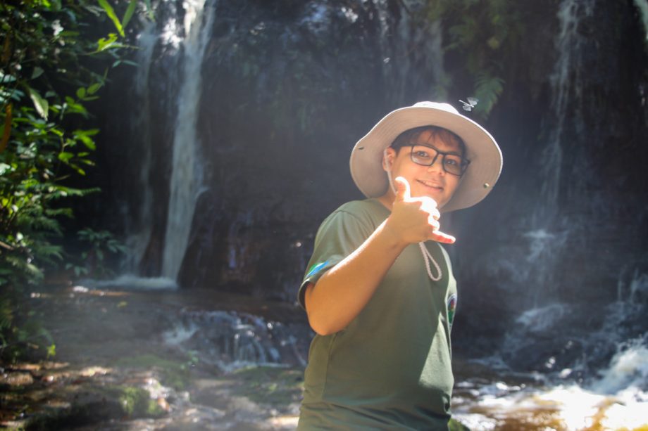 Crianças e adolescentes da Patrulha Florestinha vivenciam educação ambiental no Parque Natural Municipal do Pombo