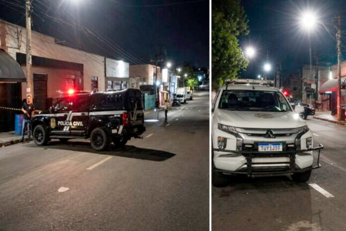 POLICIA-CIVIL-E-PERITOS-NO-LOCAL-DOS-DISPAROS-EM-CASSILANDIA-FOTOS-CASSILANDIAURGENTE