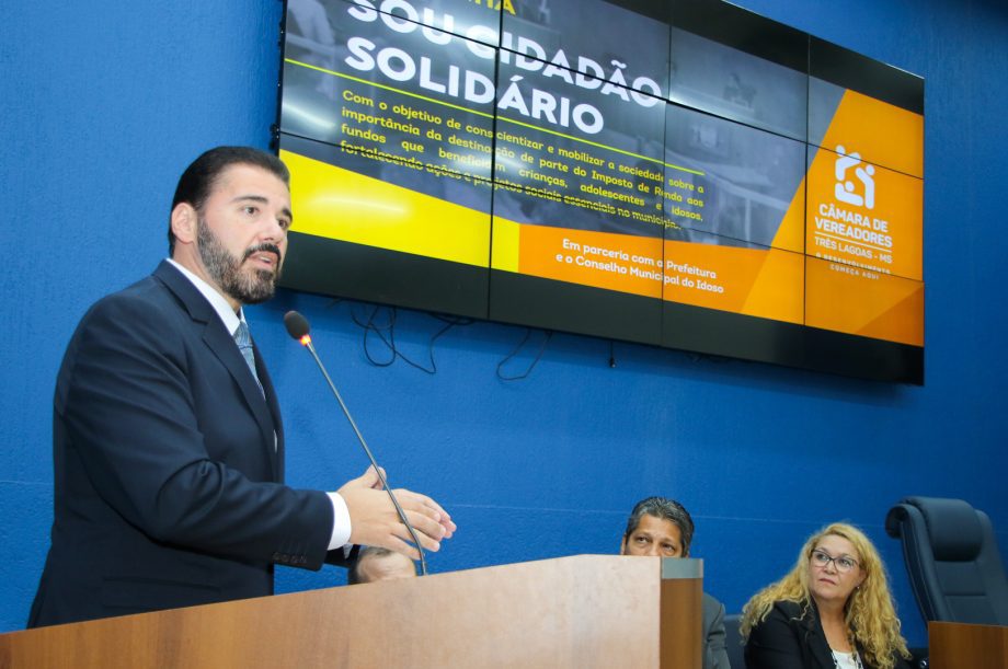 Conselho do Idoso lança Campanha “Sou Cidadão Solidário” para incentivar destinação do Imposto de Renda