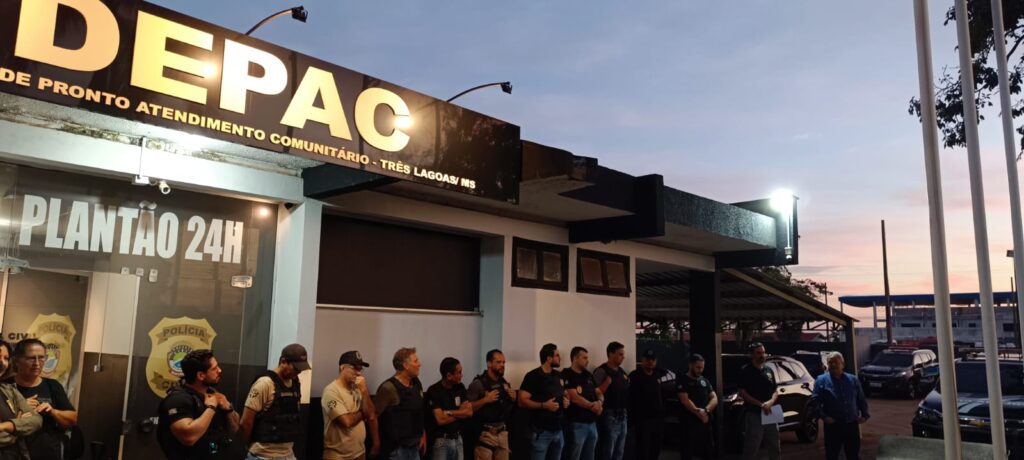 Durante 'Operação Leges Mortis' três pessoas são presas em Três Lagoas