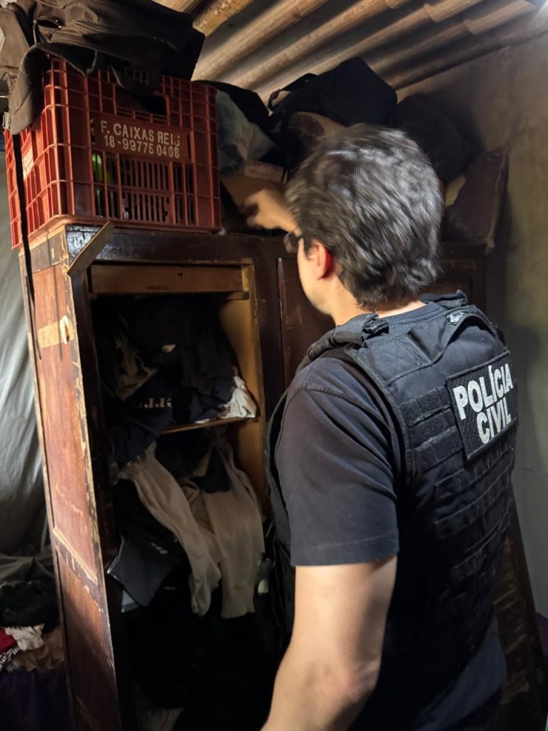 Polícia Civil cumpre mandado de busca e apreensão domiciliar em investigação que apura crime de ameaça em Ponta Porã