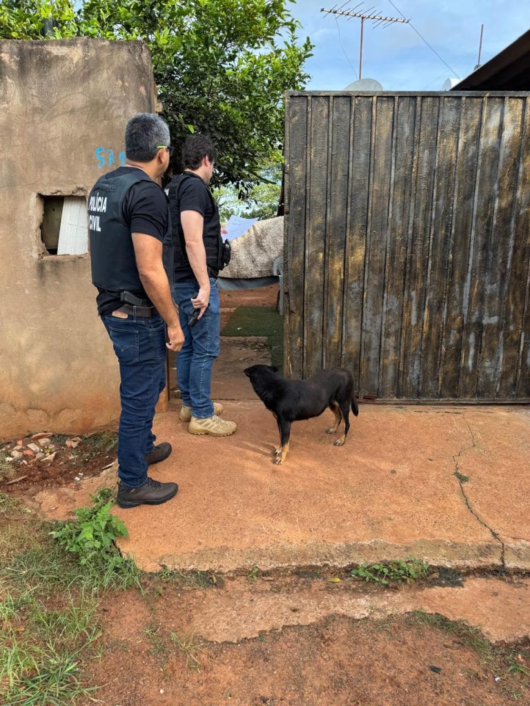 Polícia Civil cumpre mandado de busca e apreensão domiciliar em investigação que apura crime de ameaça em Ponta Porã