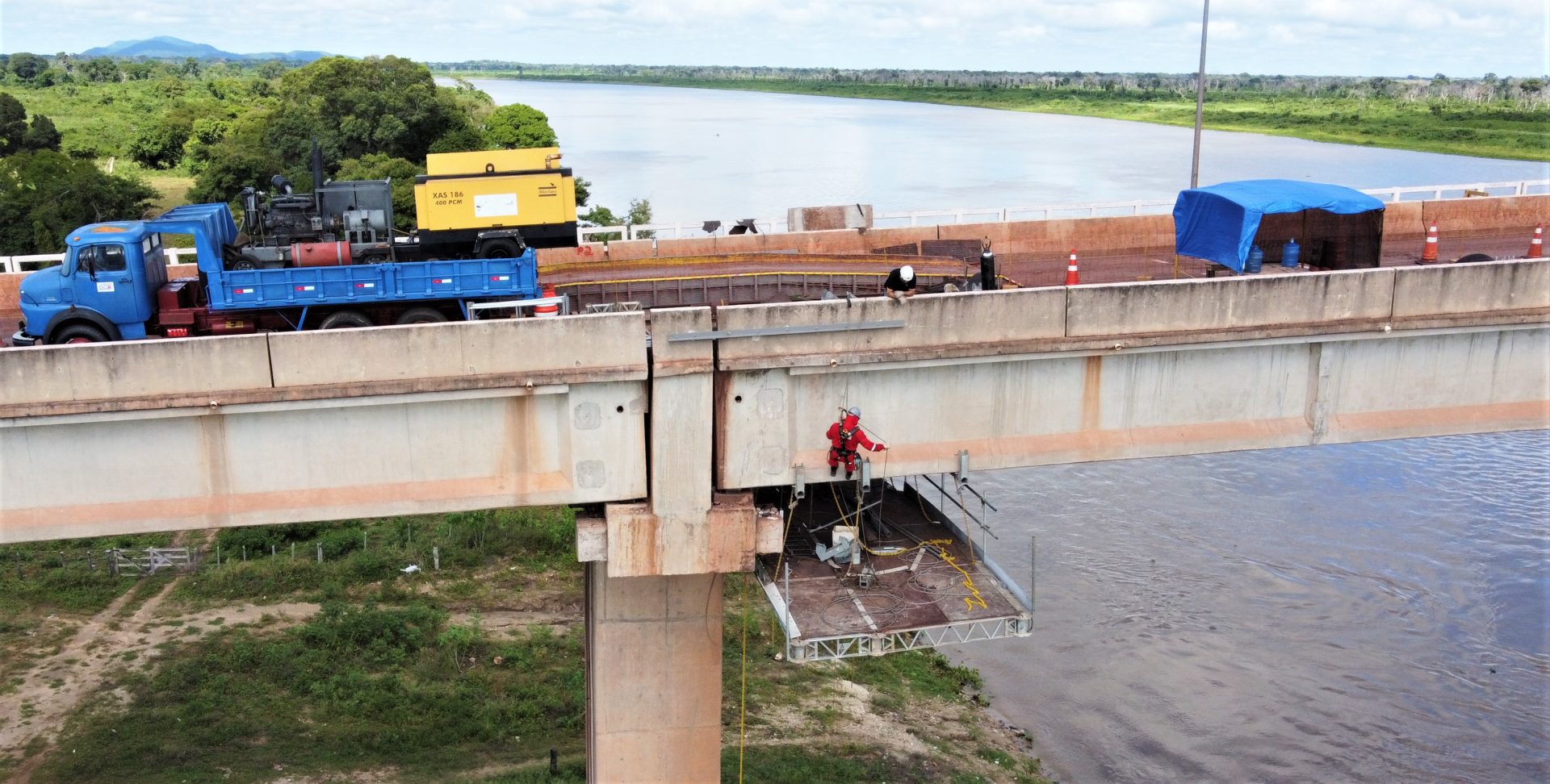 Governo de MS vai iniciar nova etapa de recuperação da ponte sobre o Rio Paraguai em Corumbá Governo de MS vai iniciar nova etapa de recuperação da ponte sobre o Rio Paraguai em Corumbá